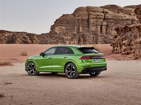 Audi Audi Rs Q8 Car Green Car Luxury Car Suv Vehicle Hd