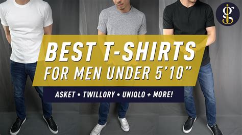 14 Best T Shirts For Short Guys Everlane Ash And Erie Asket Twillory