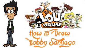 How To Draw Bobby Santiago The Loud House Youtube