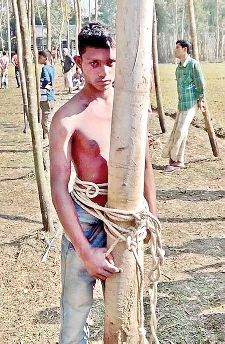 Cruelty Unleashed On Boy Tied To Tree
