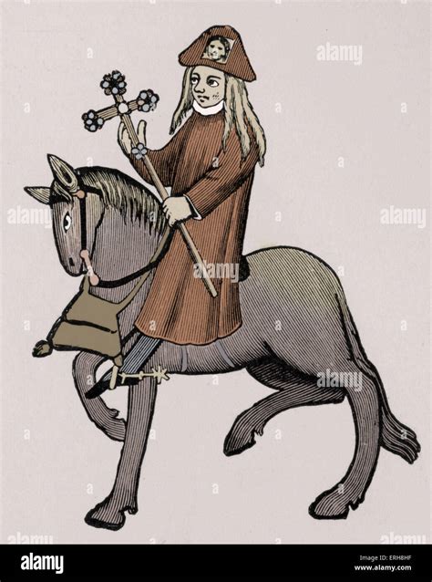 Geoffrey Chaucer S Canterbury Tales The Pardoner On Horseback
