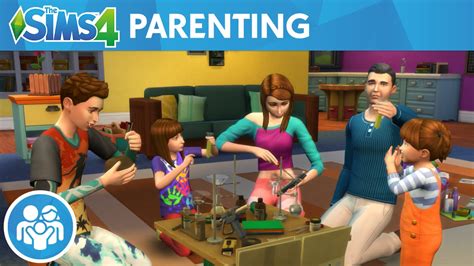 The Sims 4 Parenthood Parenting Official Gameplay Trailer Youtube