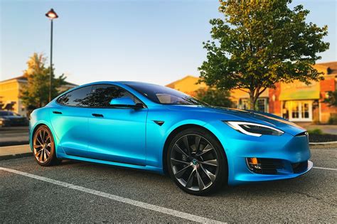 Tesla Model S 3m Satin Ocean Shimmer Car Paint Colors Tesla Model