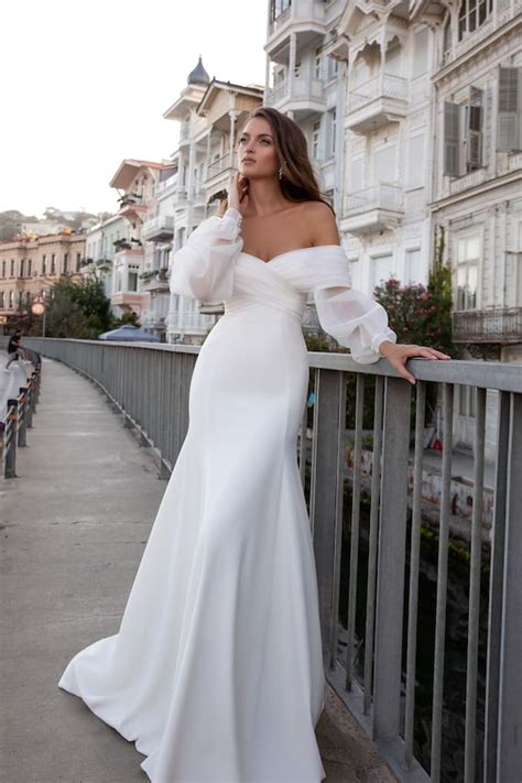 Off Shoulders Sexy Dress Elegant Style Bridal Gown Luxury Etsy