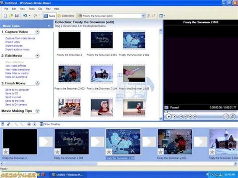 Windows Xp Windows Movie Maker Ekran Görüntüsü Gezginler