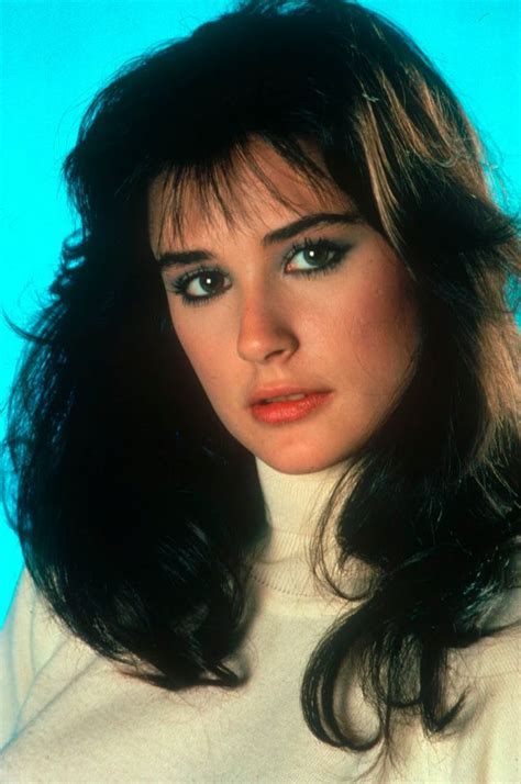 26 Amazing Portraits Of A Young Demi Moore In The 1980s ~ Vintage Everyday Demi Moore Demi