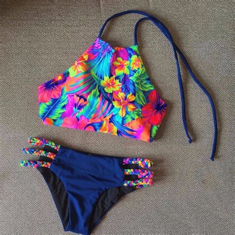 Buy Bikini Set 2017 Sexy Women Swimsuit Swimwear