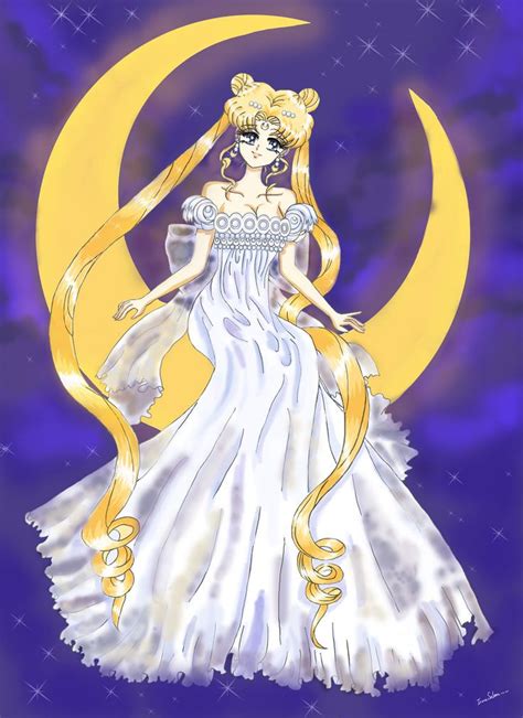 Sailor Moon Princess Serenity By Irinaselena On Deviantart Moon Princess Sailor Moon Manga