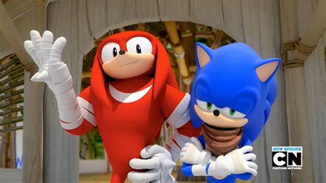 Sonic Boom Tv Series Knuckles And Sonic By Luniicookiez On Deviantart