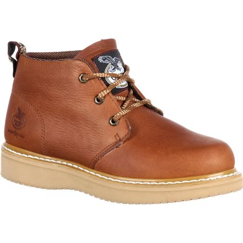 The stylish chukka design is in no way lost on this classic specimen, nevertheless, it has that timeless clarks vibe to it. Georgia Boot: Farm & Ranch Chukka Work Boot, Style #GB1222