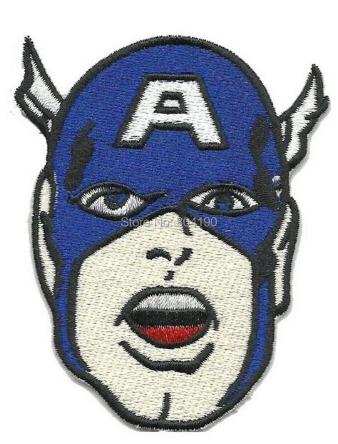4 Captain America Avengers Embroidered Patch Marvel Comic Uniform Tv