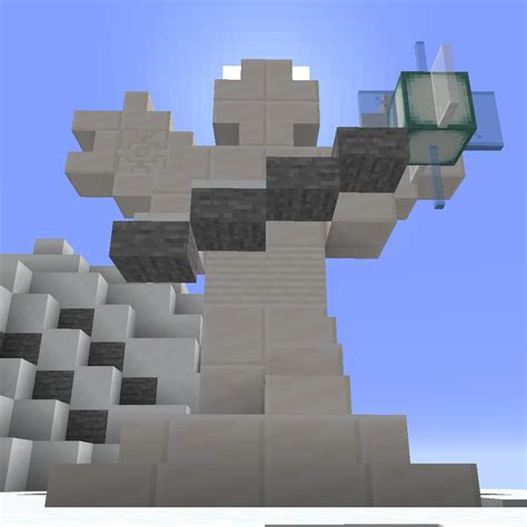 Mountain Angel Statues Screenshots Resource Packs Minecraft