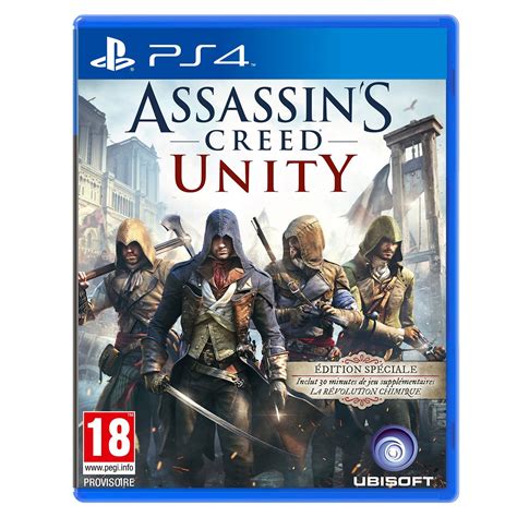 Assassins Creed Unity Edition Spéciale Ps4 Jeux Ps4 Ubisoft