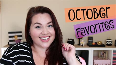 october favorites youtube