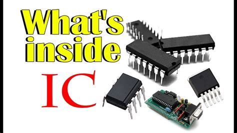Whats Inside A Ic Integrated Circuit Youtube