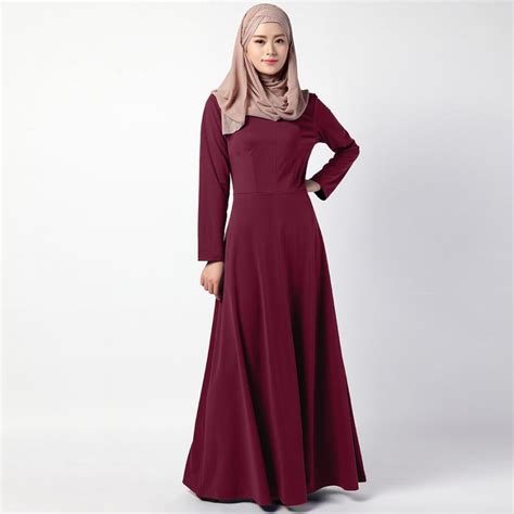 Iricheraf Muslim Dress 2017 Women Long Sleeve Cotton Maxi Dresses Folk