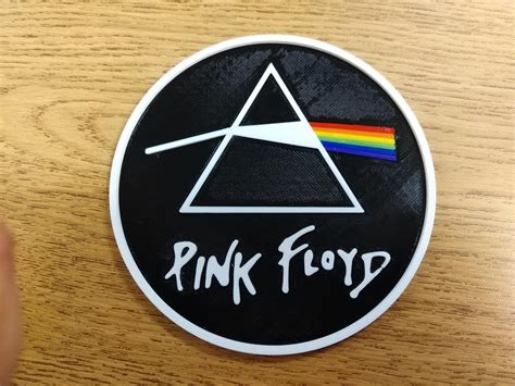 Fichier 3d Gratuit Logo Pink Floyd・design Imprimable En 3d à