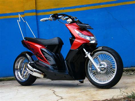 Karena sudah banyak sekali masyarakat indonesia yang mempercayai. Foto Modifiksi Sepeda Motor Honda Beat Trendi Terbaru 2015