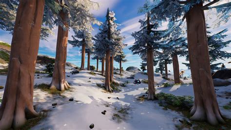 Snow On Chapter 3 Season 1 Map Has Started To Melt Fortnite Battle Royale