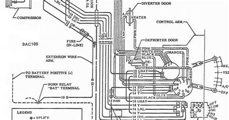 Unlike most rooftop air conditioners and vent fans that use a square 14. 1969 Chevrolet Air Conditioner-Heater Wiring Diagram | All about Wiring Diagrams