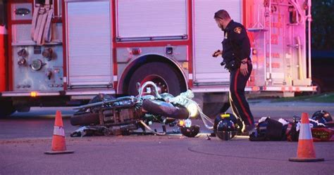 Man Hospitalized After Collision Between Motorcycle Truck Saskatoon