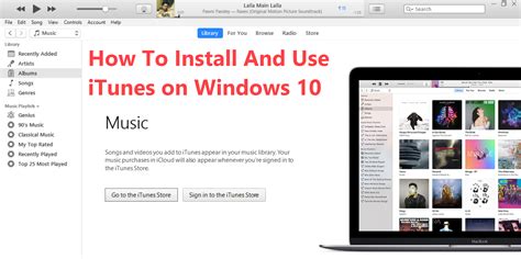 Play all your music, video and sync content to itunes can also be used to sync your content on your ipod, iphone, and other apple devices. Download iTunes for Windows 10 - How To Install And Use ...