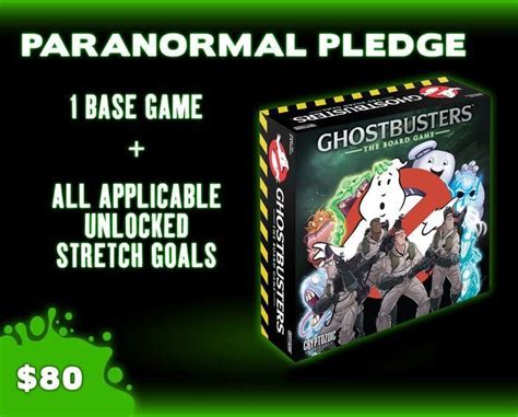 Ghostbusters The Board Game By Cryptozoic Entertainment Horror Society