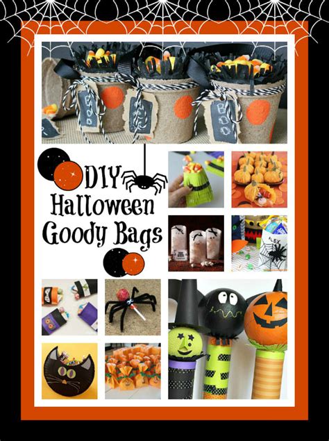 Diy Halloween Goody Bags Pink Ninja Blogger