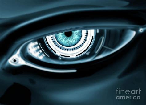 Cyborg Eye Photograph By Claus Lunau Science Photo Library