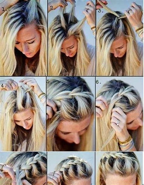 Tresse collée tuto No Heat Hairstyles Braided Hairstyles Cool