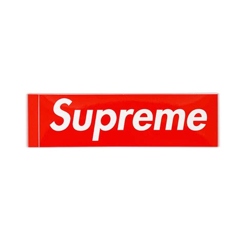 Supreme Box Logo Sticker Street Wear Official