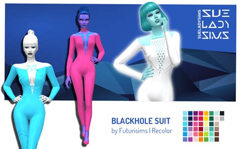 Blackhole Suit Recolor By Me Sueladysims Via Tumblr Sci Fi Alien