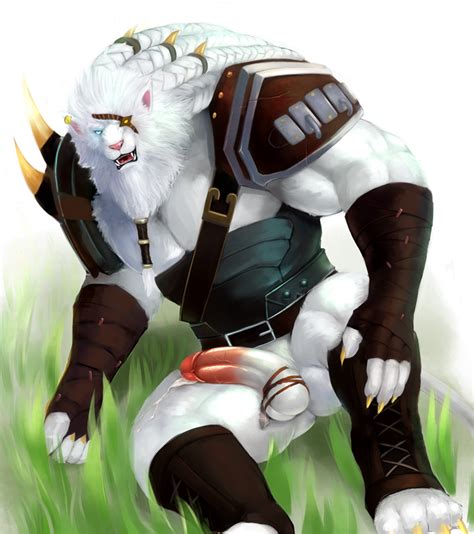 Rule 34 Anthro Armor Color Cum Eye Patch Flaccid Furry Furry Only Grass League Of Legends Male