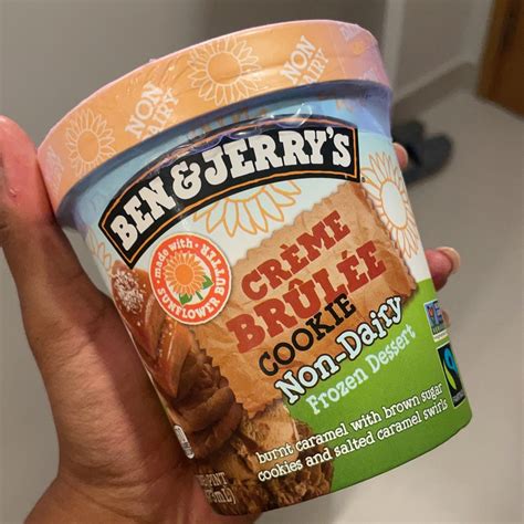 Ben And Jerrys Crème Brûlée Cookie Non Dairy Frozen Dessert Reviews