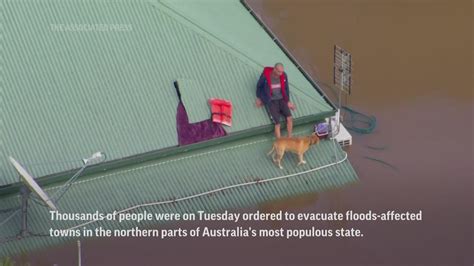 Thousands Evacuated From Australia Floods Devastation