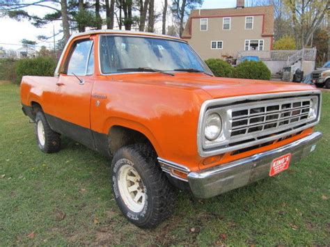 1974 Dodge Ramcharger Se 4x4 Great Winter Project For Sale In Sanford