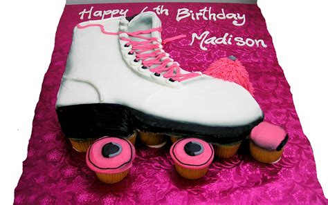 Roller Skate Cupcakes Roller Skate Birthday Party Roller Skate