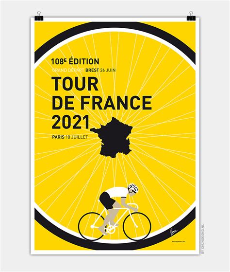 Original 1981 promotional poster for the french open at roland garros. MY TOUR DE FRANCE MINIMAL POSTER 2021 | CHUNGKONG