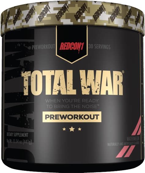 Total War Pre Workout By Redcon1 Sportys Health