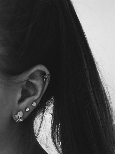 Helix Earrings Crystal Earrings Sterling Silver Earrings Diamond