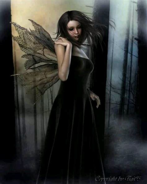 Goth Gothic Fairy Faery Fairies Fantasy Gothic Fairy Dark Art Love