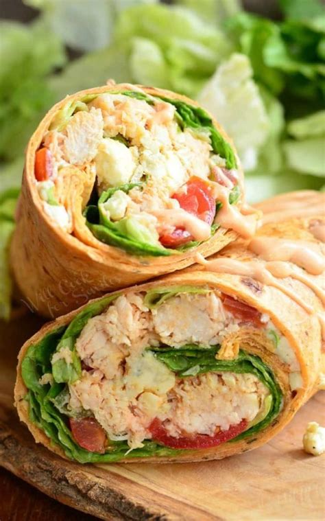 Easy Chicken Wrap Recipes For A Delicious Lunch Skip To My Lou