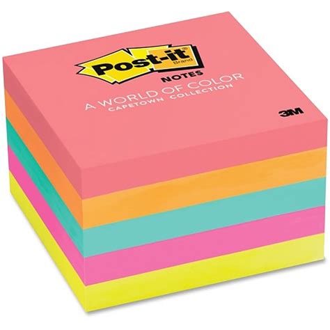 Post It Notes 5pk Capetown Collection BIG W