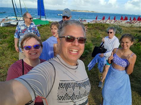 Selfie As Were Leaving Orient Beach On St Martin Joe Shlabotnik