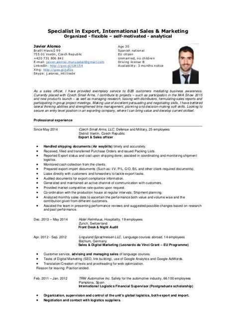 Transportation and logistics specialist with a demonstrated history of working in shipping and supply chain industry. Example Resume Objective Curriculum Vitae Exemple Top ...