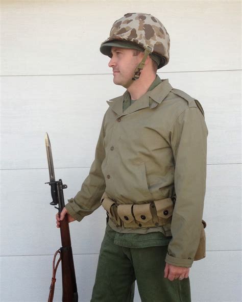 The Indianhead February Uniform Of The Month Iwo Jima Flag Raiser