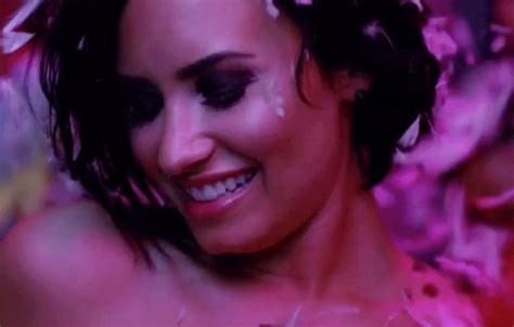 Sexy Demi Lovato Moments From Steamy Cool For The Summer Video