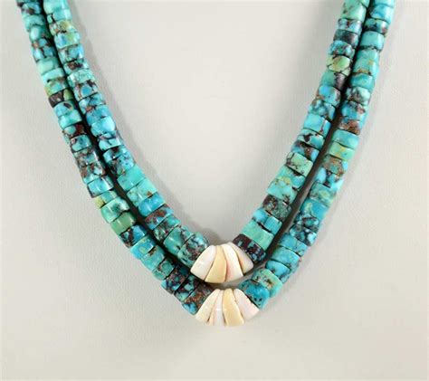 Vintage Persian Turquoise Jacla Necklace Sedona Indian Jewelry