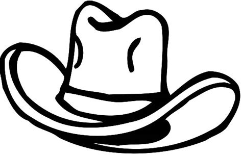 Hard hat 1 of 1 color this picture of a hard hat, or trace and cut out to make a great shapebook. Classic Cowboy Hat Coloring Pages : Kids Play Color