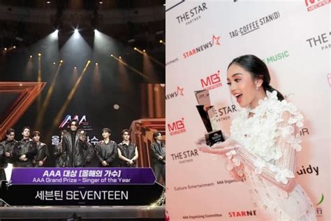 pemenang asia artist awards 2022 in japan seventeen juara